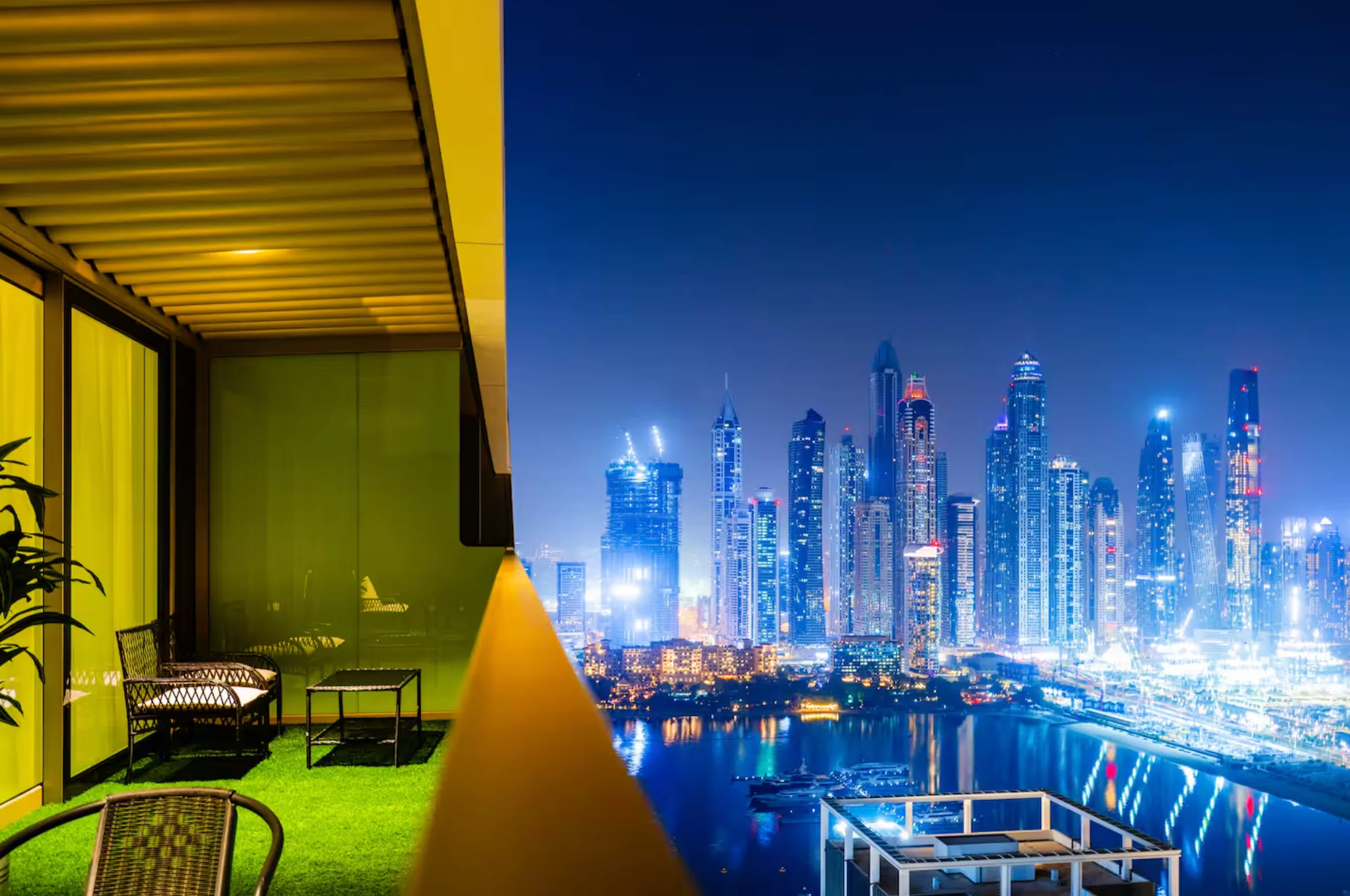 SettlerHomes — Dubai Marina apartment with a skyline view