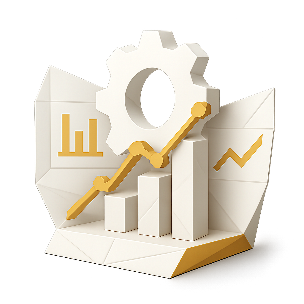 origami Dynamic Pricing Setup PriceLabs TuneUp icon white and yellow accents transparent background do not include words 3D origami styledo not use ar